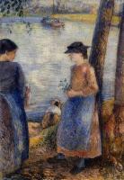 Pissarro, Camille - By the Water